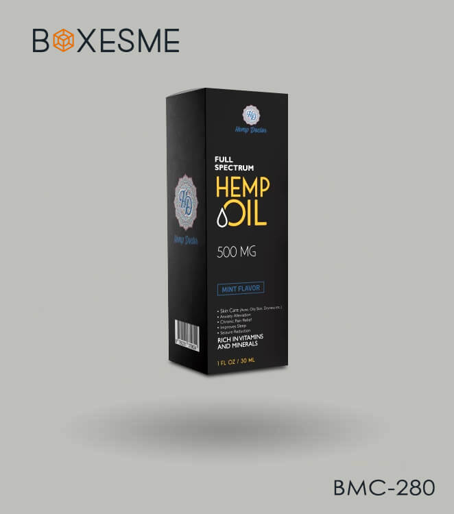 Custom Hemp Oil Packaging